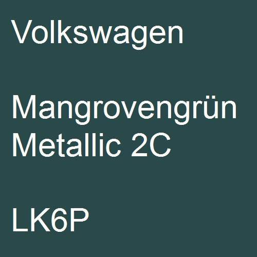 Volkswagen, Mangrovengrün Metallic 2C, LK6P.